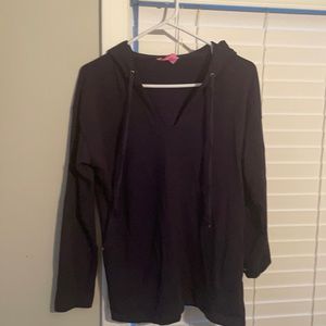 Navy blue gently used Lilly Sweatshirt